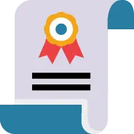 icon of a certificate